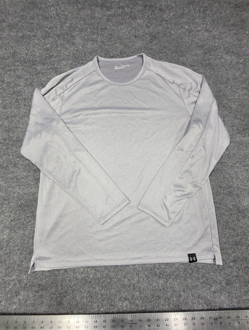 Under Armour UA Tech 2.0 Shirt Mens 2XL Heather Gray Athletic Train Fitted